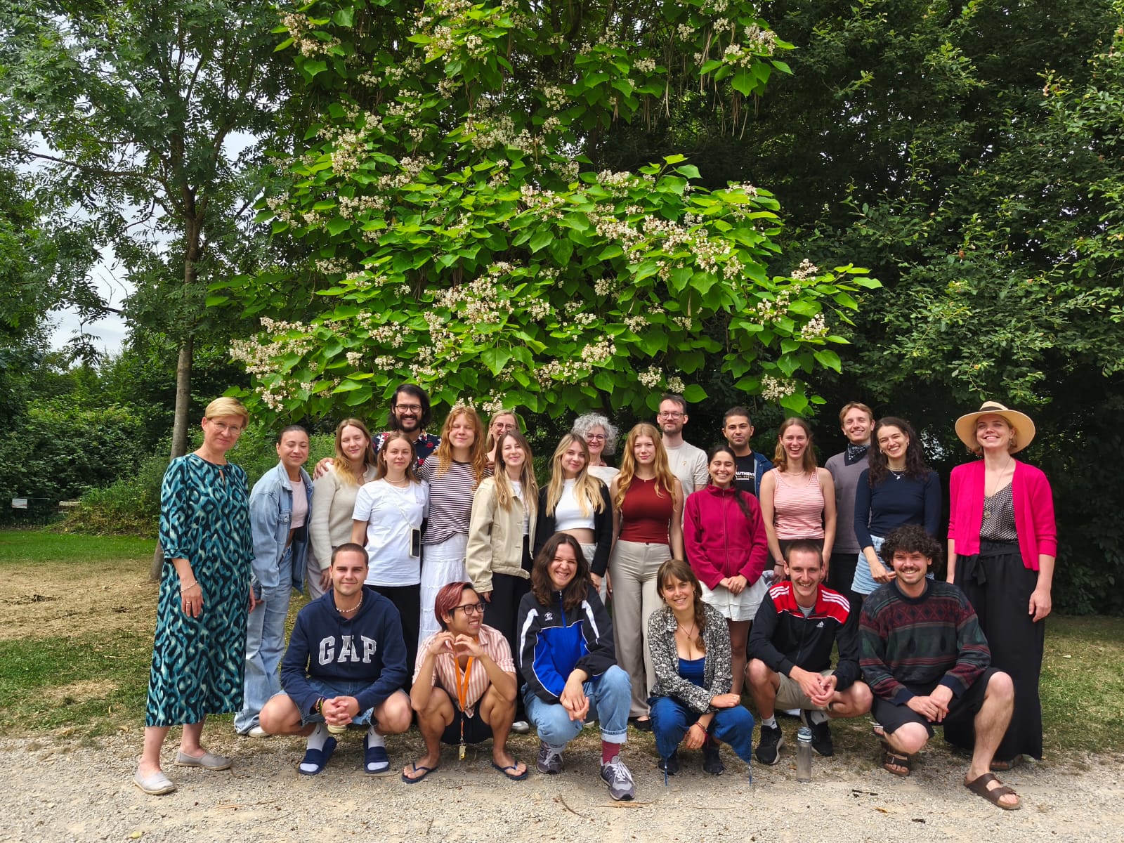 Students of the Arqus Joint Masters Programme European Studies at the summer school 2025 with lecturers from Granada Graz Vilnius and Leipzig.